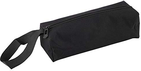 Wytino Verschleißfeste Oxford-Werkzeugtasche, Elektriker-Werkzeugtasche,Protable Kleine handgehaltene Werkzeughalter Tasche,Wasserdicht Aufbewahrungstasche (schwarz)