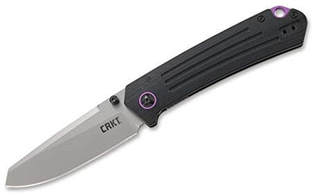 CRKT Montosa Taschenmesser aus Stahl und glasfaserverstärktem Kunststoff in der Farbe Schwarz - 19,50 cm