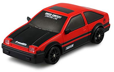 AMEWI 21083 Drift Sport Car 1:24 rot, 4WD 2,4 GHz Fernsteuerung, Rot/Schwarz