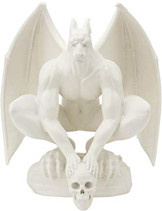 Killstar Deko Statue - Gargoyle Weiß
