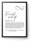 Postertech® Definition FREUNDSCHAFT | Geschenk für Freunde zum Geburtstag oder Abschiedsgeschenk| Wörterbuch Definitionen | (Ohne Rahmen) (DIN A4, Freundschaft)