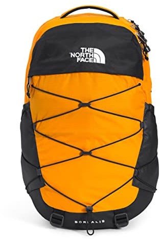 The North Face - Zaino Borealis per la scuola e per laptop, in arancio e nero (Cone Orange/TNF Black), misura unica