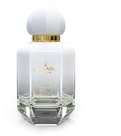 Musc Elisa Eau de Parfum | 50ml Damen Moschus Parfüm von El Nabil | Orientalisch Düfte