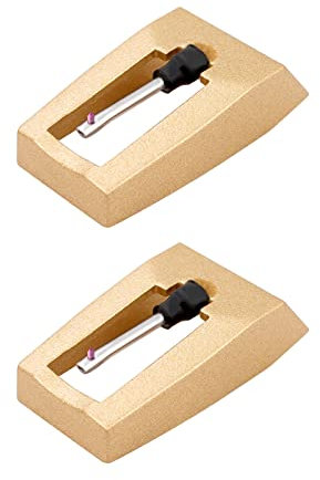 Tonnadel für Plattenspieler ION Jensen Crosley Victrola Sylvania Plattenspieler Phonograph LP 2 Stück