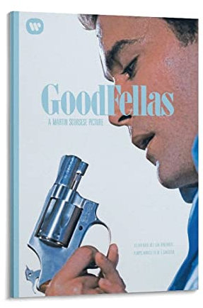 DAGUYS Vintage Goodfellas Filmposter 10 Leinwand Poster Wandkunst Bild Drucke Hängende Foto Dekor Home Poster Kunstwerke 40 x 60 cm