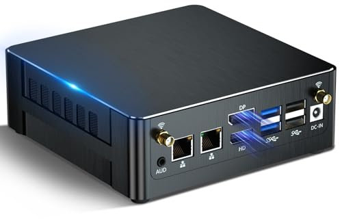 Kinupute Mini PC i9, Ordinateur de Bureau avec Core i9-13900H, 14 Kerne BIS zu 5.4GHz, Windows 11 Pro, 64G DDR4, 2T M.2 PCIE4.0 SSD, DP/HDMI/USB-C Triple Display, 8K/4K@60Hz, Dual LAN, WiFi6E/BT5.3