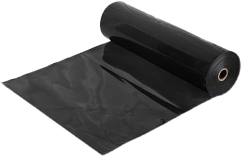 Fodera per Laghetto Liner per laghetto Spessore 0.3mm Nero HDPE Flessibile Fodera per Piscina Giardino per Laghetti,Fontane,Giardini Acquatici e Cascate(Size:12x12m(Thick 20s))