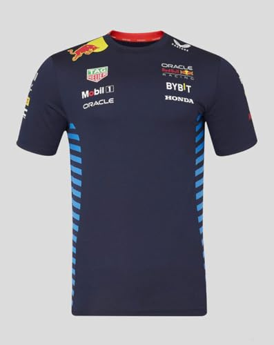 Castore Herren Red Bull Racing T-Shirt mit Kurzen Ärmeln T-Shirt (1er Pack)