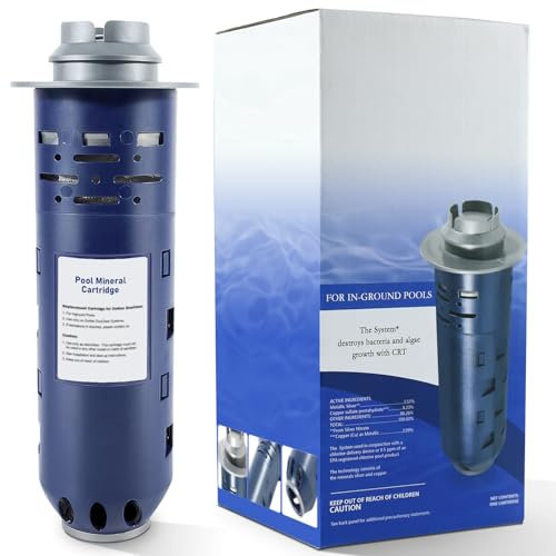 Cartouche minérale de rechange W28000 W28001 pour piscine Nature2 Duoclear 25 35 pour Zodiac DuoClear Fusion, Fusion Soft, Vision Pro System hors sol, violet foncé