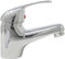 YASTA Rubinetto miscelatore bagno grigio silver cromato lavabo lavandino basic 8405
