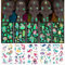 Aomig Children's Tattoos Set, 10 Sheets Temporary Tattoos, Glow in the Dark Tattoo for Girls Boys Skin-Friendly Temporary Children's Tattoos, Meerjungfrau Temporary Tattoos Stickers for Birthday Party