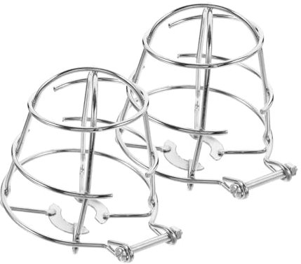 Yardwe 4 Stück Halterung für Feuersprinkler Kitt Sprinklerschutz Käfig Sprinkler Schutzrahmen Sprinkler Schutzabdeckung Bewegungsmelder Fensteralarme Sprinklerabdeckung für hängenden Kopf