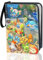 Karten Sammelalbum 4-Pocket, Sammelalbum für Karten, 55 Seiten 440 Karten Kapazität Sammelkarten Album, Karten Ordner Hefte, Tragbarer Wasserdichter Kartenhalter Sammelheft, Geschenk für Kinder.（005）