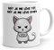 Mug chat humour - Mug chat rigolo - Un mug rigolo et insolite à offrir aux grincheux du matin. Cette tasse râleur rigolote est un cadeau humour fun. Tasse humour bonne humeur - cadeau pour raleur !