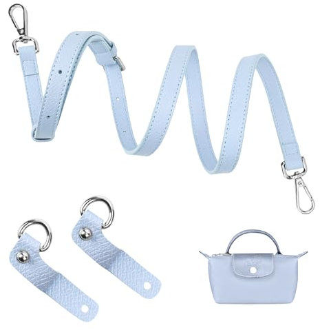 GADITIEK Schultergurt für Longchamp Tasche Damen Mini, Taro Lila Schulterriemen für Taschen, Taschengurte Zum Wechseln, Riemen für Umhängetasche