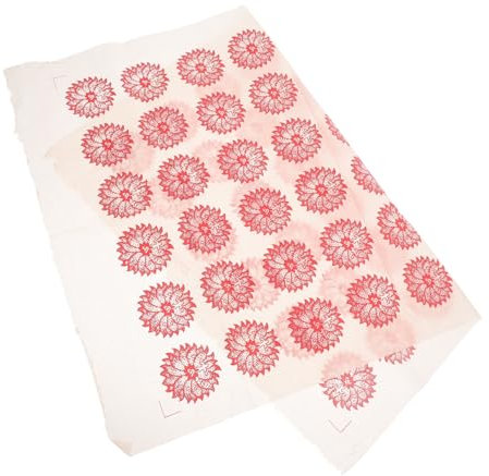 STOBOK Unterglasur-transferpapier Für Keramik Keramik-transferblatt Mit Blumenmuster Keramik-aufkleber Für Töpferwerkzeuge Und Zubehör Wasserrutsch-aufkleber Für Porzellanglasur Überglas