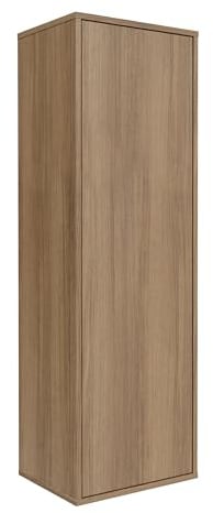 FACKELMANN Vita Midischrank Summer Oak, 40 cm Breite, Push-to-Open, Türanschlag rechts, Made in Germany – ideal für stilvolle Badezimmer