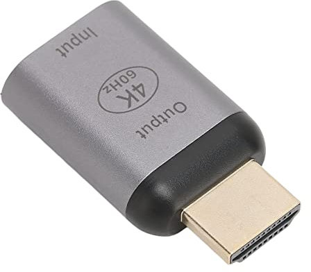 USB C Female to HDMI Male Adapter, 4K 60HZ Uni Directional USB Type C Source to HD Multimedia Interface, for PC Phone Tablet