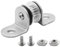 Poulies de renvoi avec support, roue motrice plate en aluminium 20 dents 2GT 6 mm, boîtier de roulement de courroie de distribution for pièces de l'axe Z I3(2pcs)