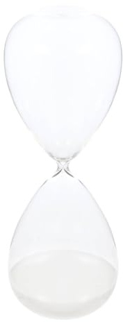 Atmosphera - Sablier Mani H.45cm Verre Assorti - Noir