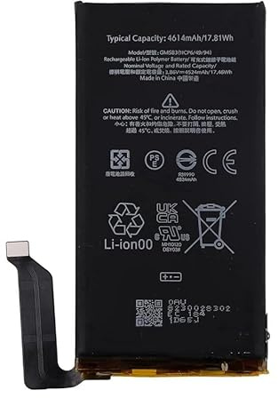 Bcmhub Replacement Battery GMSB3 Compatible with Google Pixel 6 GB7N6 G9S9B16 GMSB3