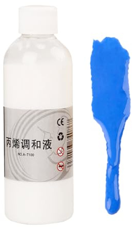 Uoqpty Diluant Pour Peinture Acrylique | 100ml Médium De Dilution - Améliorateur Liquide pour Préparation de Palette et Mélange des Couleurs Projets Créatifs Artistes