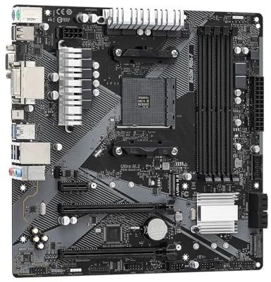 Placa Base Fit For ASRock B450 B450M Pro4-F R2.0 AM4 DDR4 128GB Ryzen 5 5600 5600G R7 5700 5800 CPU usada