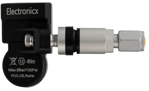 Electronicx 1X RDKS Sensor für Toyota Aygo X 2022-2024 vorprogrammiert 433MHz TPMS Reifendrucksensor Ersatz Alufelgen Stahlfelgen Einzelsensor
