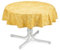 BEST 09810691 Tischdecke rund 130 cm, gelb