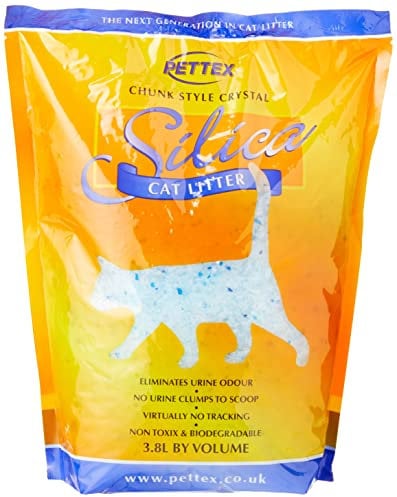 Pettex Silica Cat Litter 3.8litre, clear