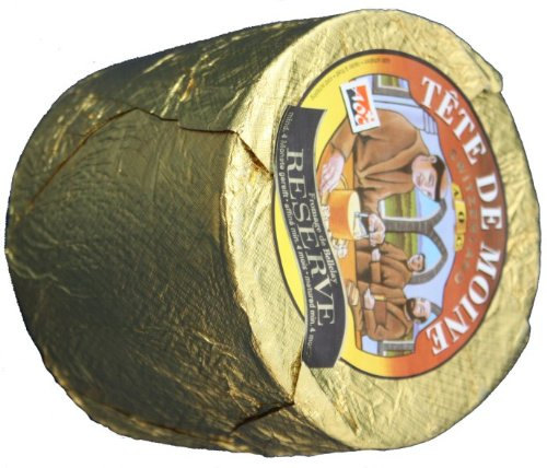 ca. 800 g Reserve Tete de Moine AOP Orig. Schweizer Mönchkopf Käse Ganzer Laib