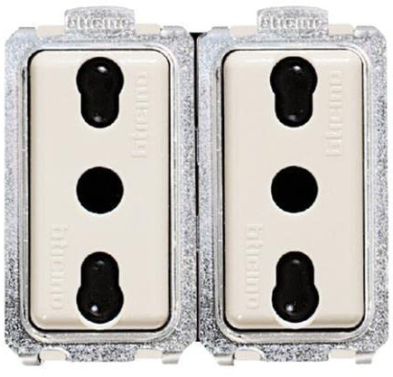 Magic - Toma Duplex bipaso 2P+T 10/16A