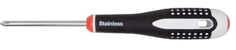 Bahco PH0 PHILLIPS® Standard-Schraubendreher, Edelstahl, 182 mm/Klinge 60 mm