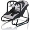 Babywippe Little World Stardust (Inklusive abnehmbarem Spielbogen) (Black 'n Gray)