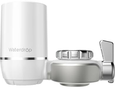 Waterdrop NSF Certificado WD-FC-01 Filtro de Agua, Sistema de Filtración ACF, Purificador de Agua de Cocina de Larga Duración, Reducir el 94.42% de Cloro, Sabor y Olor (1 Filtro Incluido)