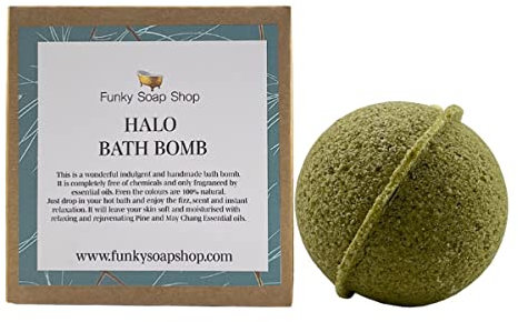 Funky Soap Heiligenschein Erfrischend Badebombe, 1 Stück 5cm Durchmesser