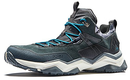 RAX Men's Lightweight Trekking Hiking Shoes(Black 8 US)