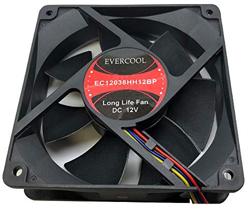 Evercool 70mm 7cm 70 x 25mm PWM 12 Volt PC case Fan EC7025SH12BP