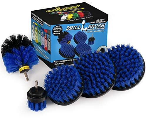 Bootszubehör - Reinigungsprodukte - Drill Brush - Boot - Kajak - Kanu - Hull Cleaner - Algen - Seepocken - Teppichreiniger - Deck Brush - Fiberglas - Aluminium - Spin Brush - Vinyl - Upholstery