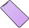 MOTIVE LIFE Anti Blue Light Soft Frame Matte Screen Protector for iPhone XS Max Black