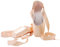s.lemon Spitzenschuhe Tanz Ballett Pointe Schuhe Ballettschuhe Satin mit Band für Mädchen Frauen Rosa (40 EU)