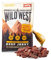 Wild West Beef Jerky, 300g Honey BBQ Rindfleisch, Beef Jerky high Protein Trockenfleisch, Protein Snack
