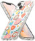 Ringke Fusion Design Case Kompatibel mit iPhone 14 Hülle, Floral Blumen Muster Stoßfeste Case mit Band Löcher - Floral