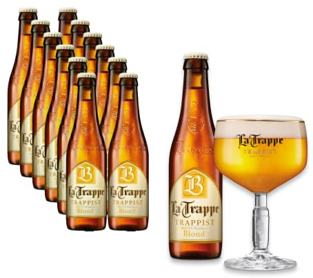 12 x 0,33l La Trappe Blond - das beliebte niederländische Trappistenbier