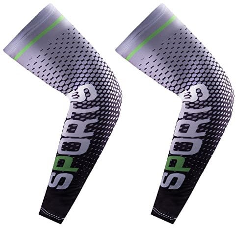 flintronic Manicotto Braccio UV Protezione, Manicotti Braccio Anti UV, Manicotti Traspirante Altamente Elastico, Manicotti Sportivi Unisex, Maniche di Ghiaccio Raffreddamento, Solare UPF 50+