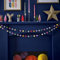 Ginger Ray Christmas Multicoloured Felt Perlen Girlande Deko Hängende Dekoration