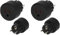 Brennenstuhl Reisestecker/Reiseadapter (Reise-Steckdosenadapter zum Anschluss elektrischer Geräte mit amerikanischem (3-Pin) Stecksystem in Ländern mit Schutzkontakt Stecksystem) schwarz