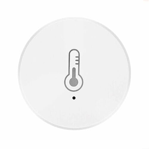 Sensor de temperatura y humedad para Tuya, Smart Home-ZigBee Sensor de temperatura y humedad para control remoto
