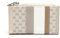MISAKO Ivanka Kleine Geldbörse mit Monogrammdruck - Schönes kleines Portemonnaie für Damen - Modisches Accessoire für jeden Tag Ivanka Beige 9 X 16 X 3 cm