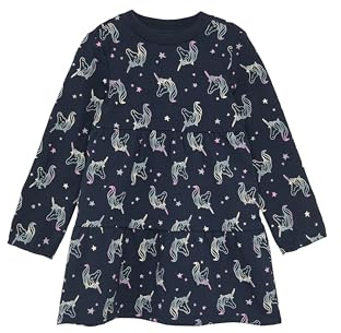 s.Oliver Weiches Sweat-Kleid mit All-Over-Print